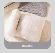 120cm Dog Bed Pet Mattress Warm Thick Washable XL - Grey by dealonline.co.nz