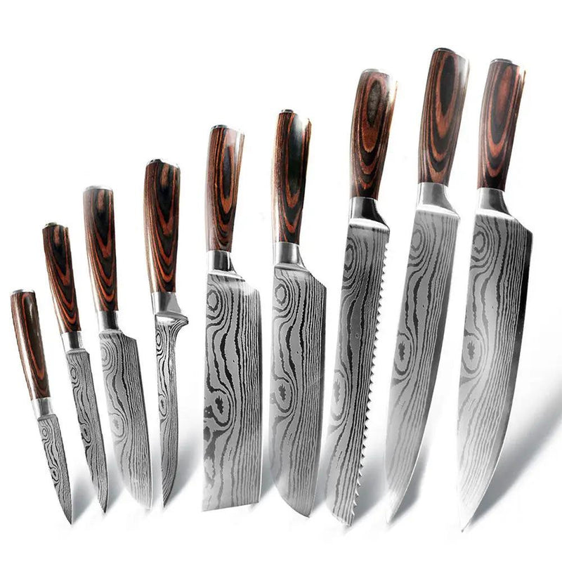 Chef Knives Kitchen Knives Cleaver Slicing Knives 3PCS by China Dropship