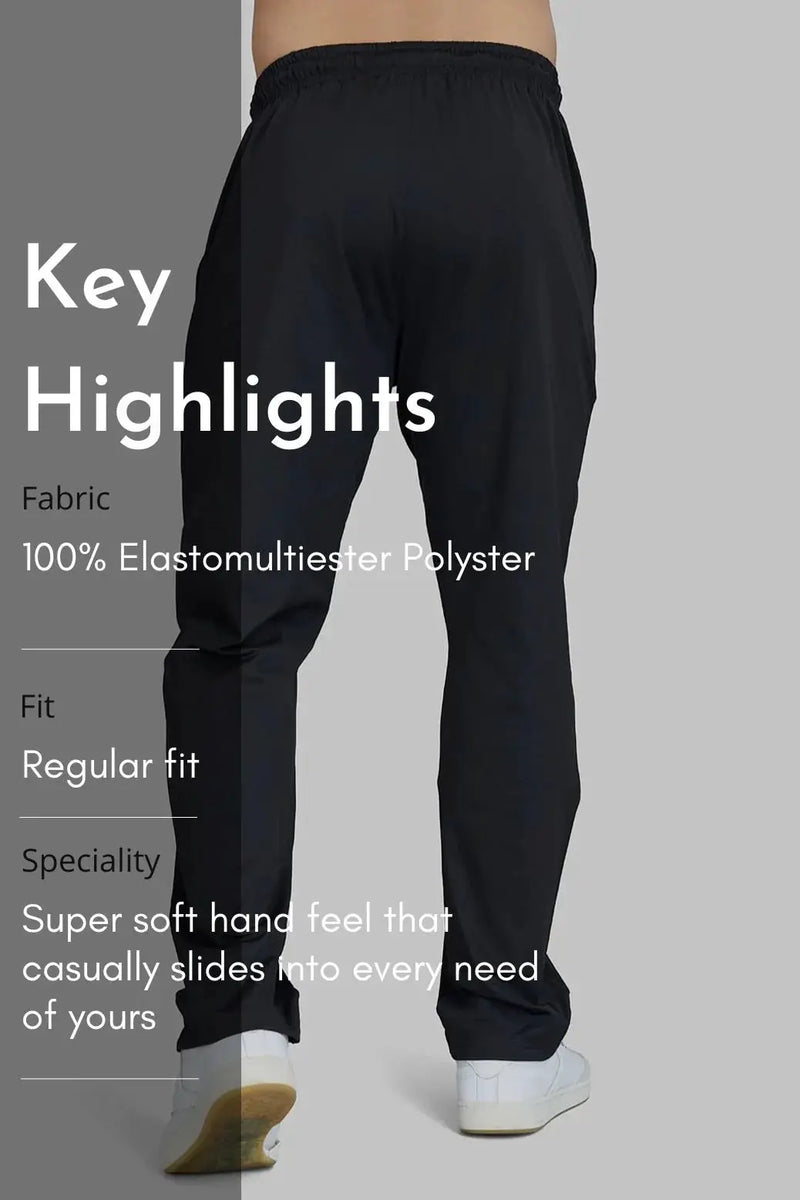 Smart Casual Track Black by Fuaark Nz