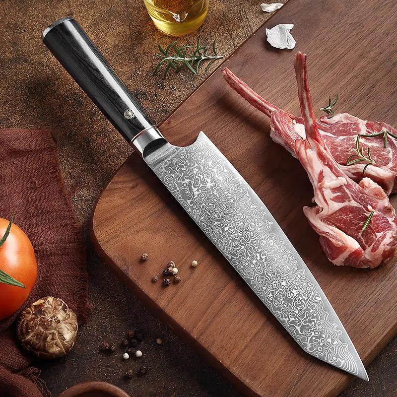 Damascus Steel Kitchen Western-style Knife Picture Color by China Dropship