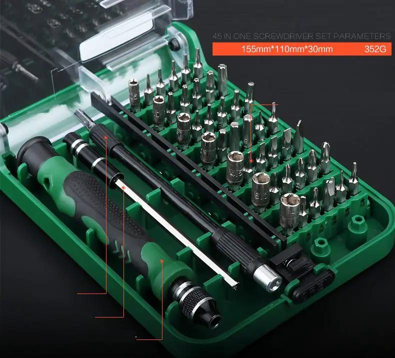 Elecall Screwdrive Mini Precision Screw driver Set, 45 in 1 by dealonline.co.nz
