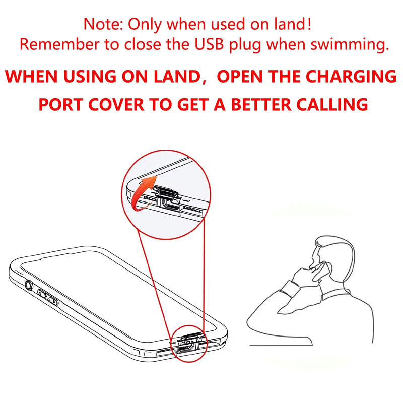iPhone 16 Pro Max Waterproof Case by salelink.co.nz