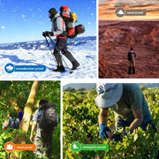 Amazon Outdoor Hiking Gaiters for Sand and Snow by Mead's Supply & Equipment Outfitters limited