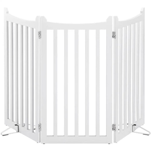 Yaheetech Indoor Pet Barrier for Doorway Dog Pen Wooden Pet Gate Indoor Pet Barrier for Doorway Dog Pen Wooden Pet Gate