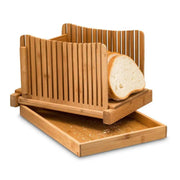 Bamboo Bread Slicer Loaf Cutting Board by salelink.co.nz