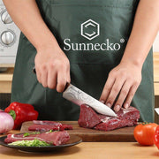 6.5 Inch Kitchen Cutlery Japanese Knife Damascus Steel Meat Cleaver - 6.5Inch by China Dropship