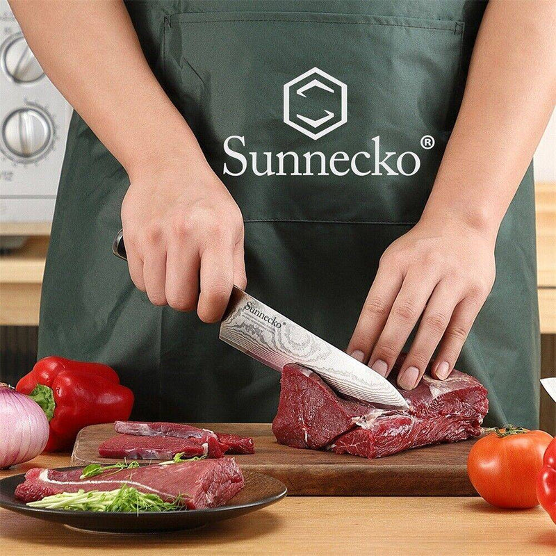 6.5 Inch Kitchen Cutlery Japanese Knife Damascus Steel Meat Cleaver - 6.5Inch by China Dropship