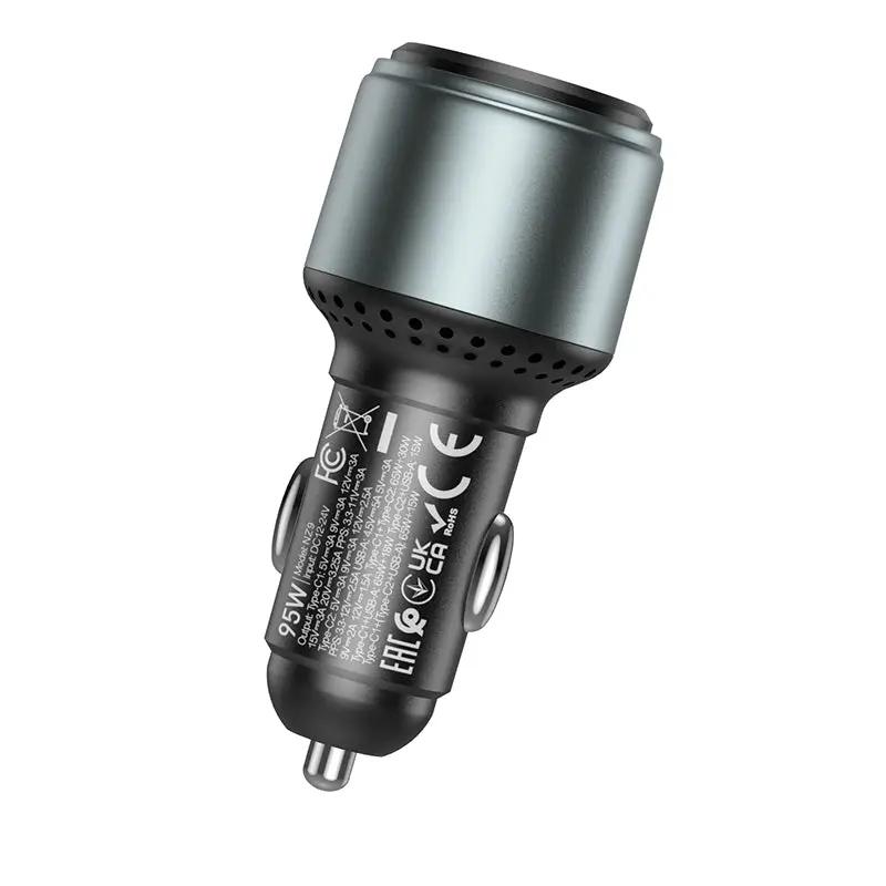 95w Car Charger USB Type-C Adapter for Apple Android by salelink.co.nz