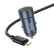 Hoco Fast Charging 30W C to iP Car Charger by salelink.co.nz