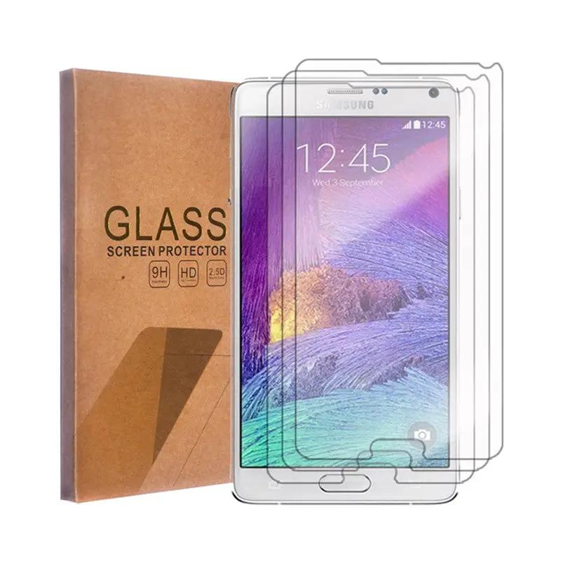 3x Samsung Note 4 Tempered Glass Screen protector by salelink.co.nz