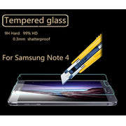 3x Samsung Note 4 Tempered Glass Screen protector by salelink.co.nz