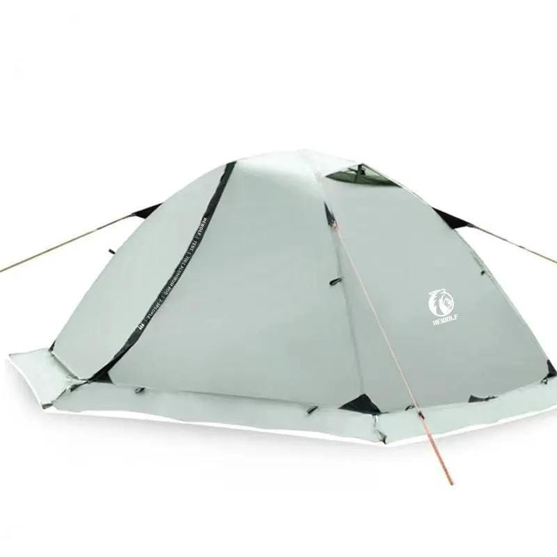 2-Person Double-Layer Four-Season Mountaineering Tent with Snow Skirt DLYF7275 by ECOTREK