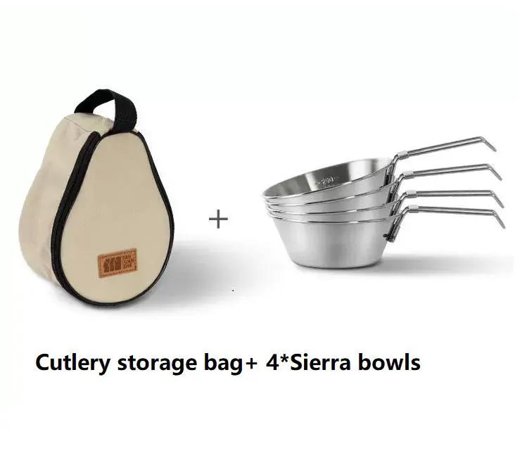 Sierra Bowls Set – Outdoor Camping Tableware TXZ20114 by ECOTREK