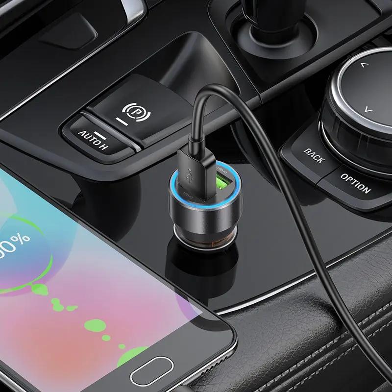 Hoco Car Charger 2xUSB Port Car Charger 36W by salelink.co.nz