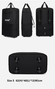 High-Capacity Storage Bag – Foldable Airline Checked Luggage with Wheels BGXG1024 by ECOTREK