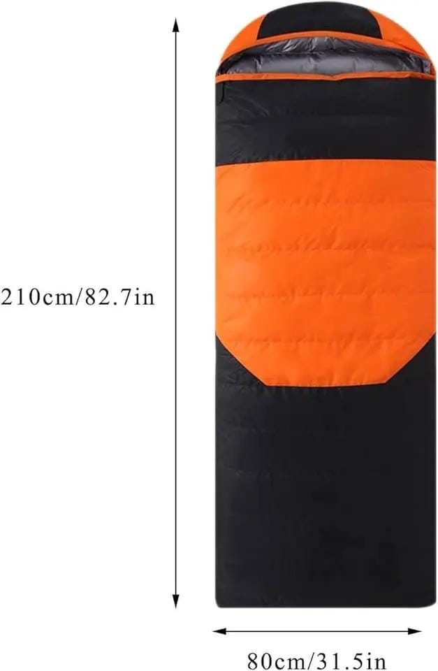 Outdoor Single Duck Down Sleeping Bag LLL5017 by ECOTREK