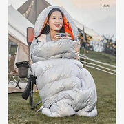 Goose Down Envelope Sleeping Bag – Compact & Lightweight LLL3011 by ECOTREK