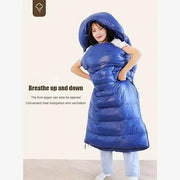 Goose Down Envelope Sleeping Bag – Compact & Lightweight LLL3011 by ECOTREK