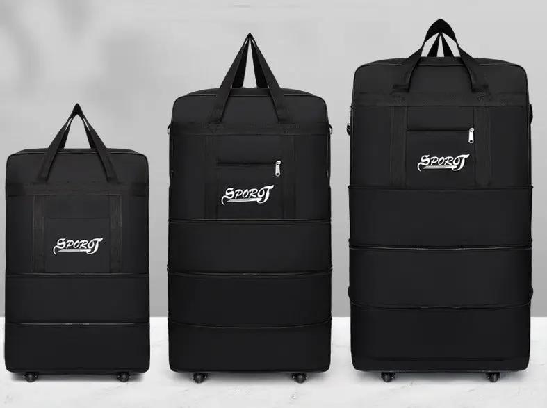 High-Capacity Storage Bag – Foldable Airline Checked Luggage with Wheels BGXG1024 by ECOTREK
