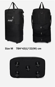 High-Capacity Storage Bag – Foldable Airline Checked Luggage with Wheels BGXG1024 by ECOTREK