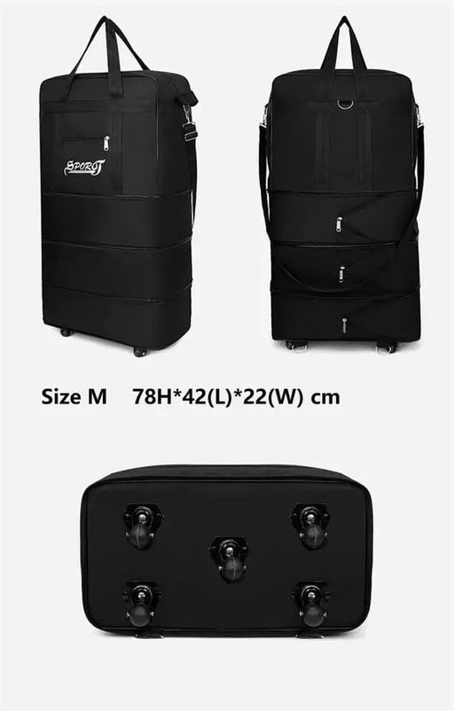 ECOTREK Storage Bag High-Capacity Storage Bag – Foldable Airline Checked Luggage with Wheels BGXG1024 High-Capacity Storage Bag – Foldable Airline Checked Luggage with Wheels BGXG1024