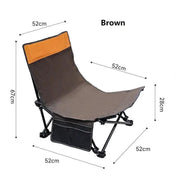 Portable Folding Beach Chair – Outdoor & Office Use YKKS2027 by ECOTREK