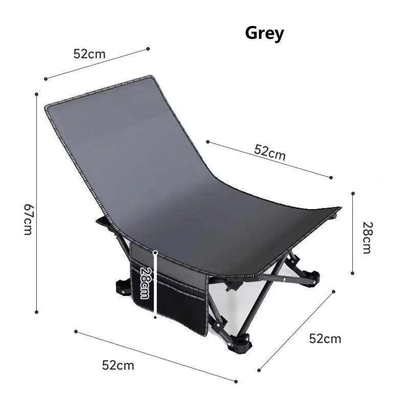 Portable Folding Beach Chair – Outdoor & Office Use YKKS2027 by ECOTREK