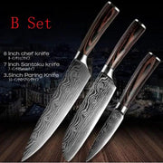 Chef Knives Kitchen Knives Cleaver Slicing Knives E Set by China Dropship