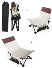 Portable Folding Beach Chair – Outdoor & Office Use YKKS2027 by ECOTREK