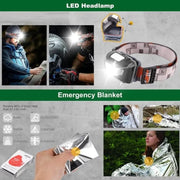 30 in 1 Survival Gear and Equipment Emergency Survival Kit for Camping, Hiking, Hunting, and Fishing by g8buynz