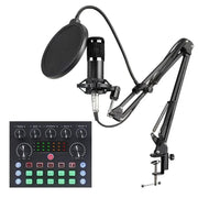 Professional PC Podcast Streaming Cardioid Condenser Microphone Kit with Boom Ar by dealonline.co.nz