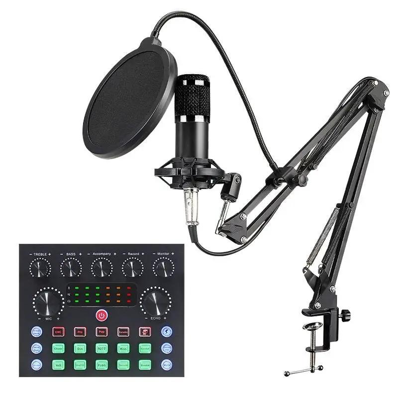 Professional PC Podcast Streaming Cardioid Condenser Microphone Kit with Boom Ar by dealonline.co.nz