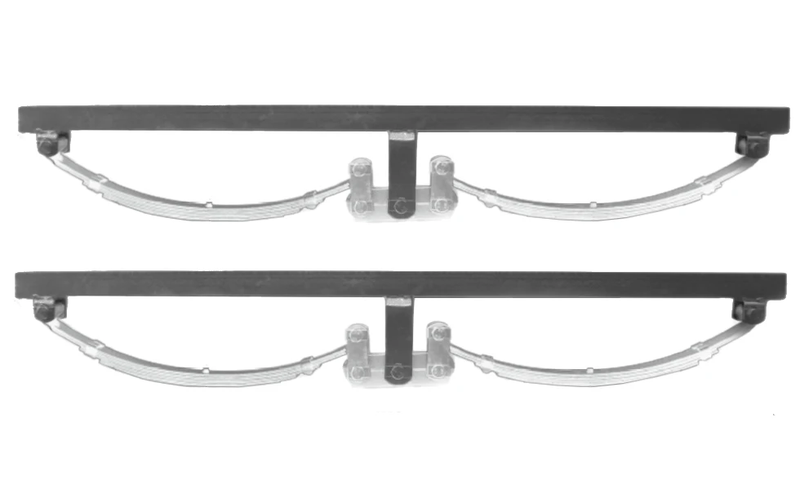 Double Eye Rocker Type - 3500kg - 50mm wide - Pair for superior trailer ride quality.