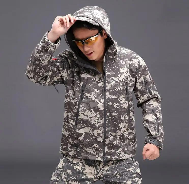Men's Tactical Softshell Jacket — Waterproof Windproof Fleece Lined | Outdoor & Hiking by Mead's Supply & Equipment Outfitters limited