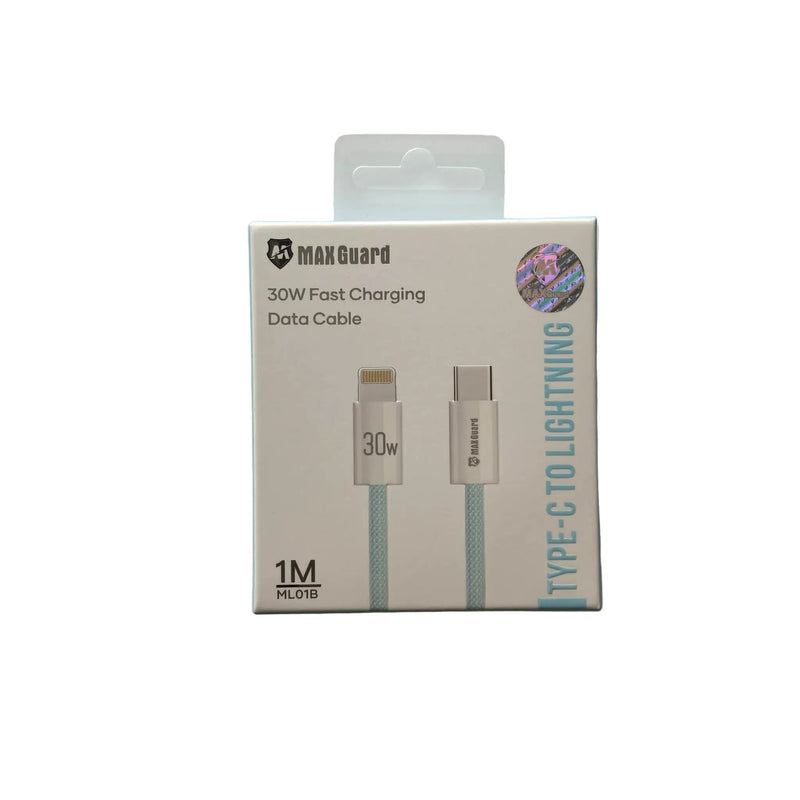 Maxguard 30W Type-C To Lightning Cable (Available in 4 colours) by 9eight5