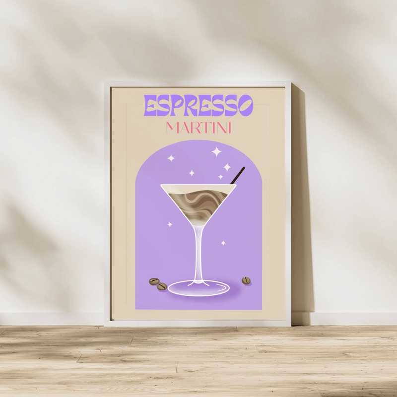 Espresso Martini by Blank Wall Print Shop