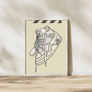 Air Jordans by Blank Wall Print Shop