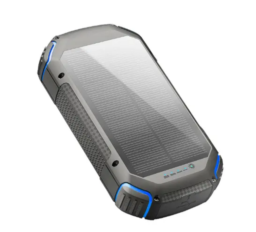 20000mAh Waterproof Solar Power Bank with Red Light by Mead's Supply & Equipment Outfitters limited