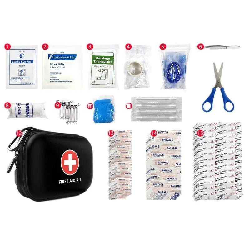Mead's Supply & Equipment Outfitters limited First Aid Kits Compact First Aid Bag & 90-Piece Kit Compact First Aid Bag & 90-Piece Kit