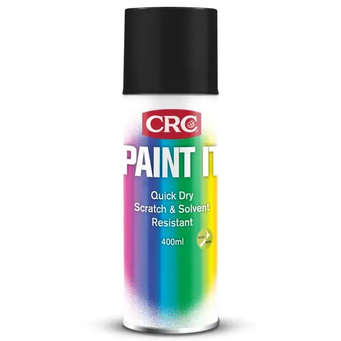 CRC Paint It Matt Black 400ml - Spray Paint