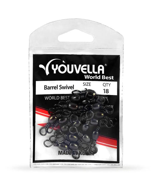 Youvella Barrel Swivel #3 ( 18 per pack) by NZ Diver