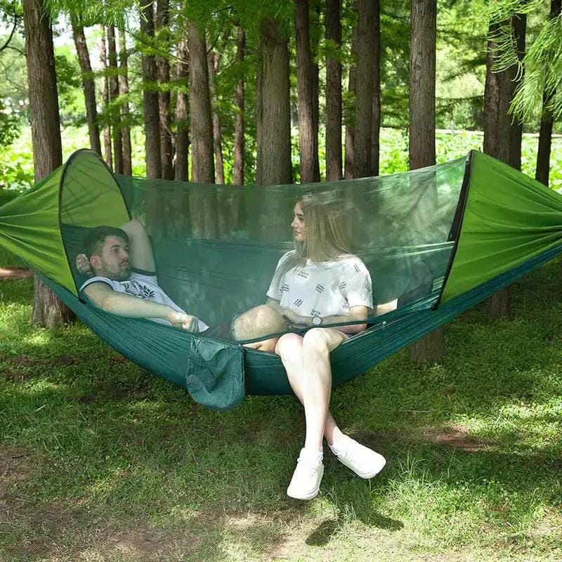 ECOTREK-Portable Automatic Quick-Open Mosquito Hammock with Net THTF7013 by ECOTREK