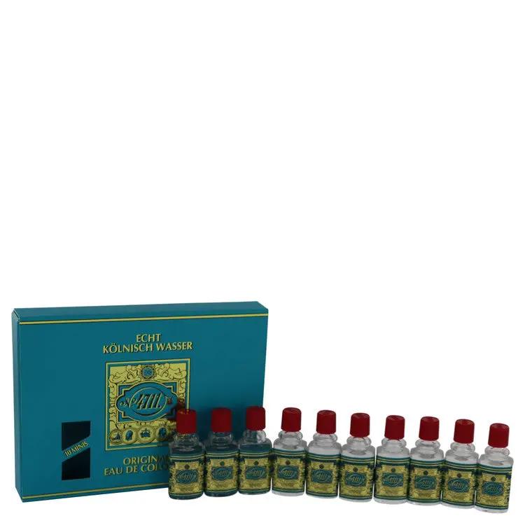 Brands HD Gift Set - Includes Ten (10) Travel size Eau De Cologne .10 oz in a gift box 4711 Gift Set - Includes Ten (10) Travel size Eau De Cologne .10 oz  in a gift box by 4711 -- 4711 Gift Set - Includes Ten (10) Travel size Eau De Cologne .10 oz  in a gift box by 4711 --