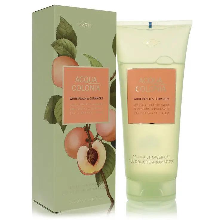 Brands HD Shower Gel 4711 Acqua Colonia White Peach & Coriander Shower Gel by 4711 200 ml 4711 Acqua Colonia White Peach & Coriander Shower Gel by 4711 200 ml