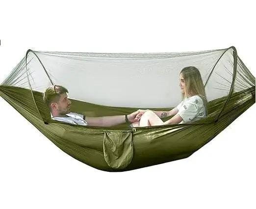 ECOTREK-Portable Automatic Quick-Open Mosquito Hammock with Net THTF7013 by ECOTREK