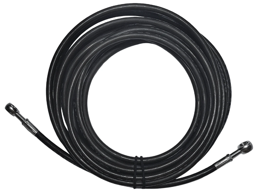 Braided Stainless Steel Teflon Hose - Banjo to Banjo - 6m by Trojan