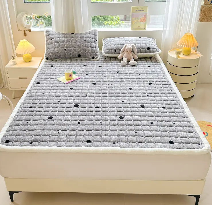 Mattresses Toppers, Quilted Floor Futon Mattress (Pillow cover Not Included) by dealonline.co.nz