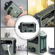 Action Outdoors Limited Multifunction Portable Emergency Radio with Flashlight Multifunction Portable Emergency Radio with Flashlight