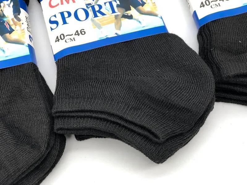 (60 Pairs) Thin Ankle Socks - BLACK - M7-11/ W8-12 by dealonline.co.nz