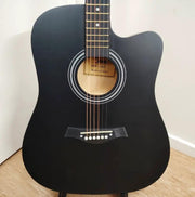 41" Wooden Acoustic Guitar - Black by dealonline.co.nz